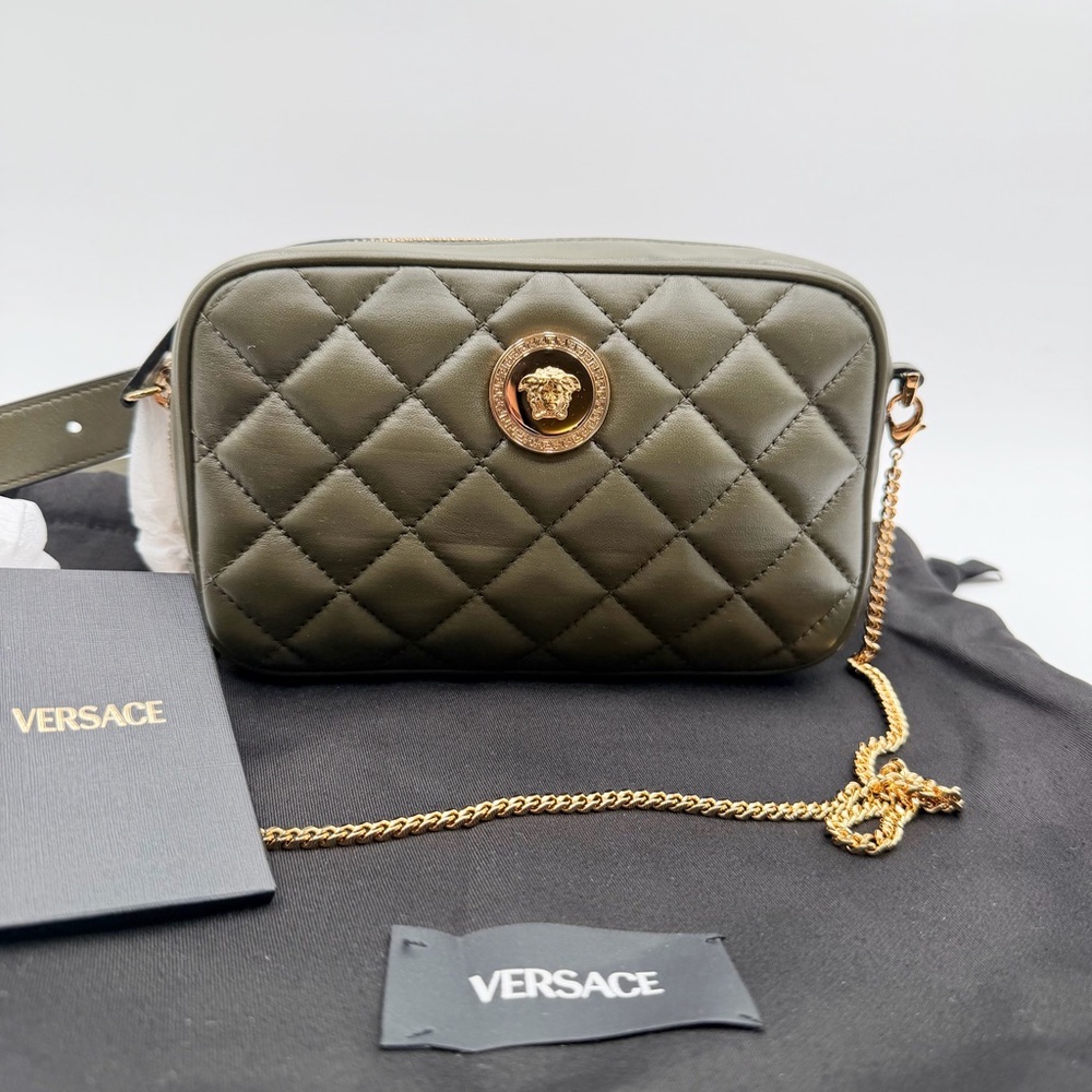 Versace Quilted Belt Bag / Crossbody